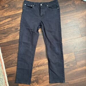 A.P.C. Petit New Standard men’s navy blue size 30 button fly